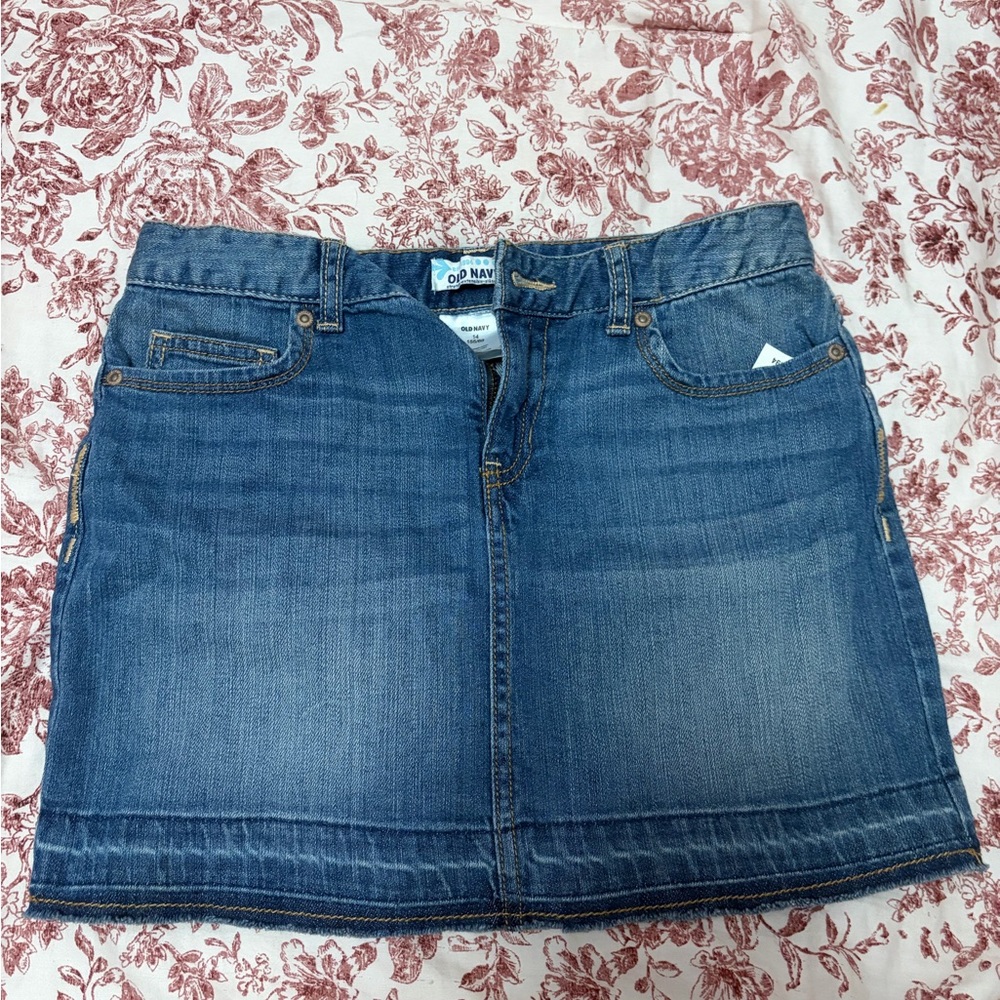 Old Navy Blue Denim Skirt